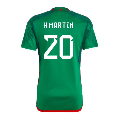 2022-2023 Mexico Home Shirt (H MARTIN 20)