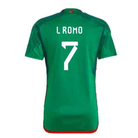 2022-2023 Mexico Home Shirt (L ROMO 7)