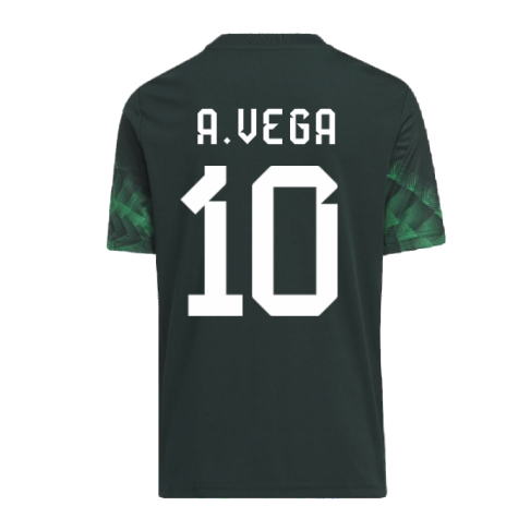 2022-2023 Mexico Pre-Match Shirt (Green) - Kids (A.VEGA 10)