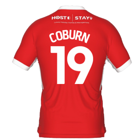 2022-2023 Middlesbrough Home Shirt (COBURN 19)