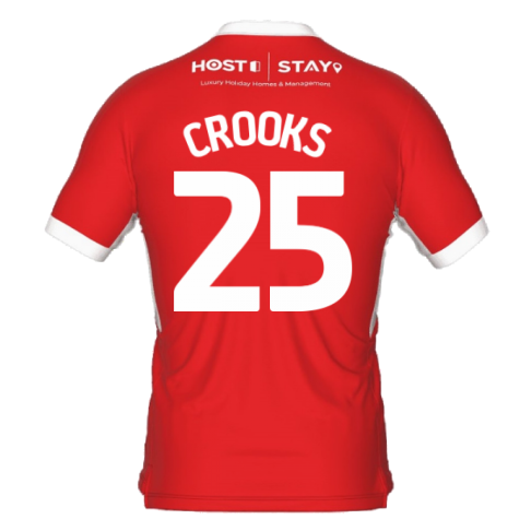 2022-2023 Middlesbrough Home Shirt (CROOKS 25)