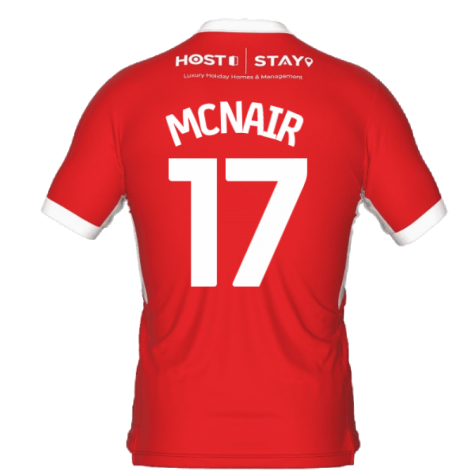 2022-2023 Middlesbrough Home Shirt (MCNAIR 17)