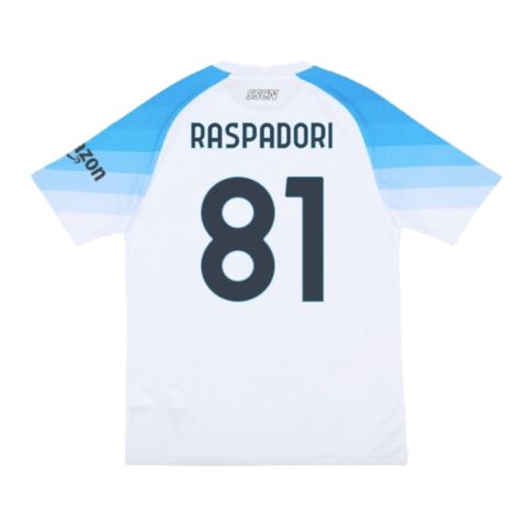 2022-2023 Napoli Authentic Away Shirt (Raspadori 81)