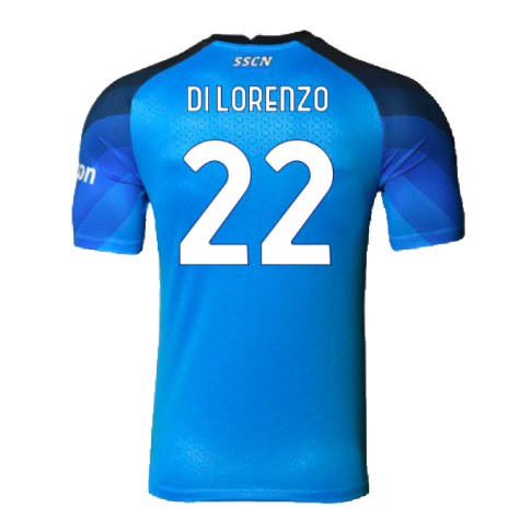 2022-2023 Napoli Home Authentic Shirt (Di Lorenzo 22)