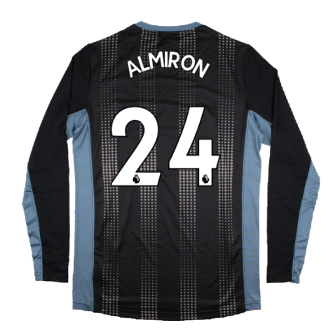 2022-2023 Newcastle Coaches Long Sleeve Training Tee (Black) (ALMIRON 24)