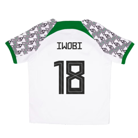 2022-2023 Nigeria Away Mini Kit (IWOBI 18)