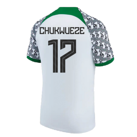 2022-2023 Nigeria Away Shirt (CHUKWUEZE 17)