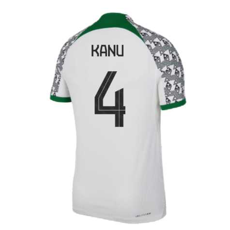 2022-2023 Nigeria Away Vapor Shirt (KANU 4)