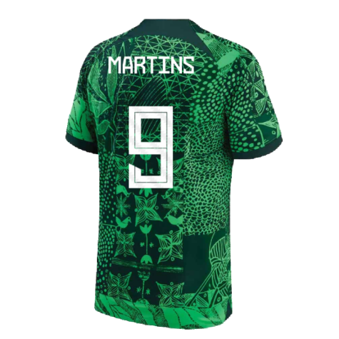 2022-2023 Nigeria Home Shirt (MARTINS 9)