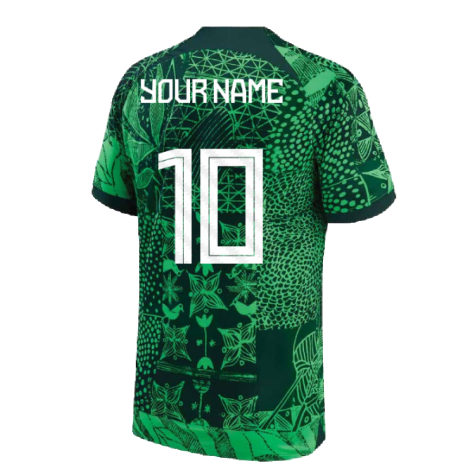 2022-2023 Nigeria Home Shirt (Your Name)