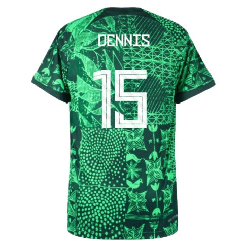 2022-2023 Nigeria Home Vapor Shirt (DENNIS 15)