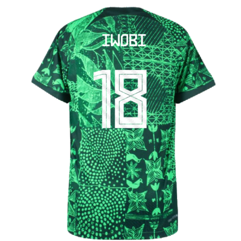 2022-2023 Nigeria Home Vapor Shirt (IWOBI 18)