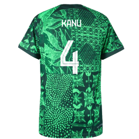 2022-2023 Nigeria Home Vapor Shirt (KANU 4)