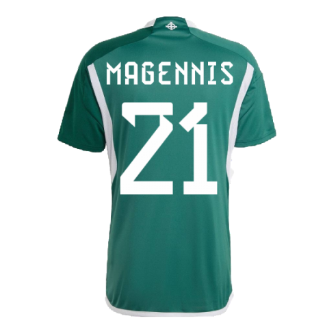 2022-2023 Northern Ireland Home Shirt (MAGENNIS 21)