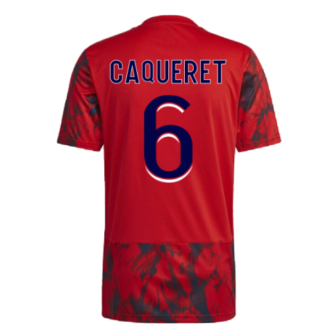 2022-2023 Olympique Lyon Away Shirt (CAQUERET 6)