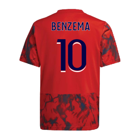 2022-2023 Olympique Lyon Away Shirt (Kids) (BENZEMA 10)