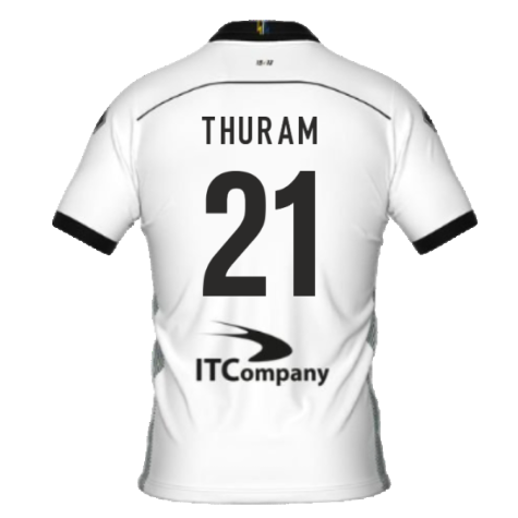 2022-2023 Parma Calcio Home Jersey (Thuram 21)