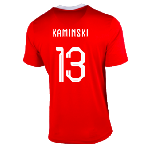 2022-2023 Poland Away Dri-Fit Football Shirt (Kaminski 13)