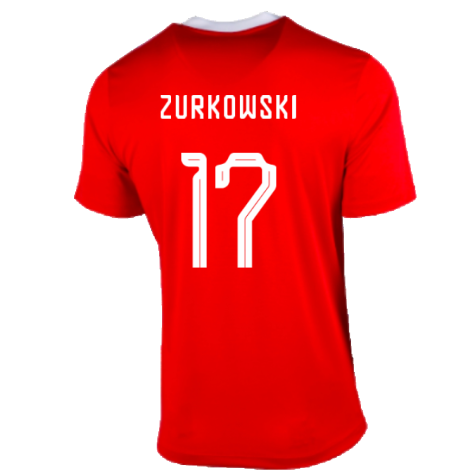 2022-2023 Poland Away Dri-Fit Football Shirt (Zurkowski 17)