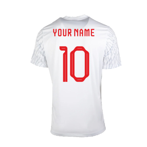 2022-2023 Poland Home Dri-Fit Shirt (Kids) (Your Name)