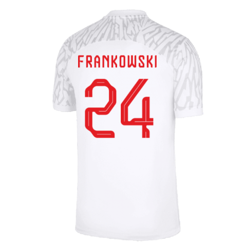 2022-2023 Poland Home Shirt (Frankowski 24)