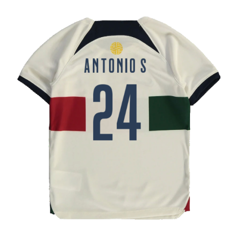 2022-2023 Portugal Away Little Boys Mini Kit (Antonio S 24)
