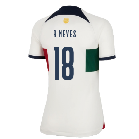 2022-2023 Portugal Away Shirt (Ladies) (R Neves 18)