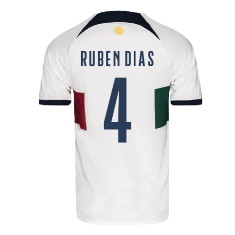 2022-2023 Portugal Away Shirt (RUBEN DIAS 4)