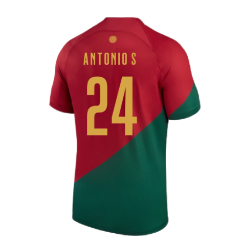 2022-2023 Portugal Home Shirt (Antonio S 24)