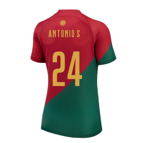 2022-2023 Portugal Home Shirt (Ladies) (Antonio S 24)