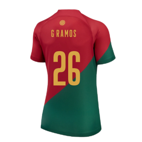 2022-2023 Portugal Home Shirt (Ladies) (G Ramos 26)