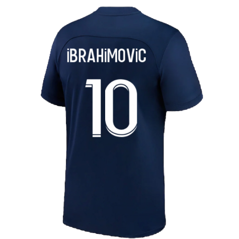 2022-2023 PSG Home Shirt (Kids) (IBRAHIMOVIC 10)