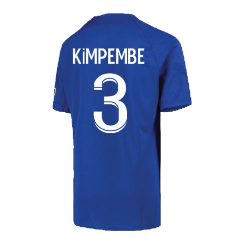 2022-2023 PSG Strike Training Shirt (Blue) - Kids (KIMPEMBE 3)