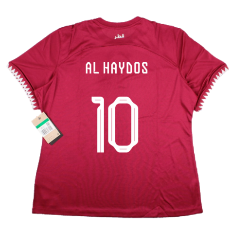 2022-2023 Qatar Home Shirt (Ladies) (Al Haydos 10)