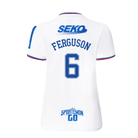 2022-2023 Rangers Away Shirt (Ladies) (FERGUSON 6)