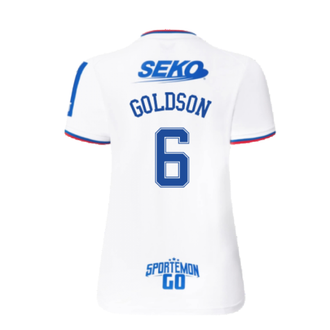 2022-2023 Rangers Away Shirt (Ladies) (GOLDSON 6)