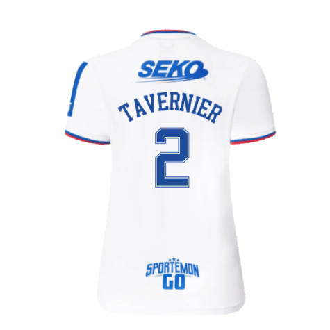 2022-2023 Rangers Away Shirt (Ladies) (TAVERNIER 2)