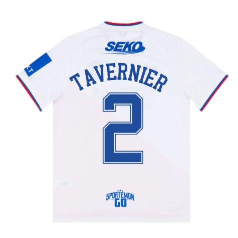 2022-2023 Rangers Away Shirt (TAVERNIER 2)