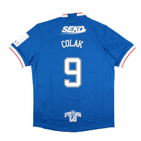 2022-2023 Rangers Home Pro Jersey (COLAK 9)