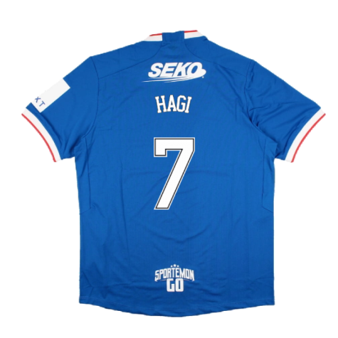 2022-2023 Rangers Home Pro Jersey (HAGI 7)