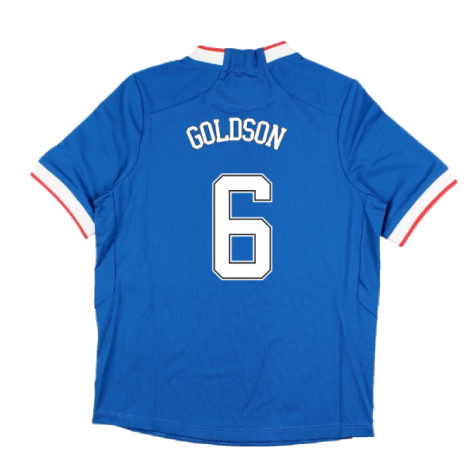 2022-2023 Rangers Home Pro Jersey (Kids) (GOLDSON 6)