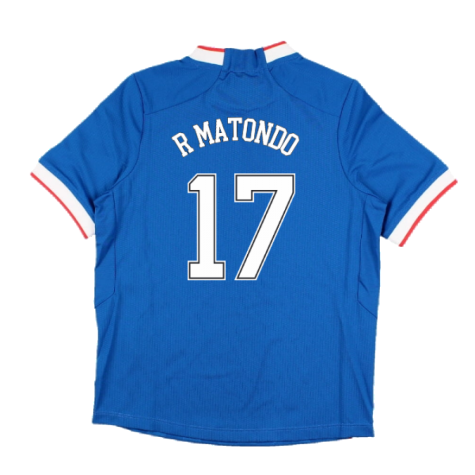 2022-2023 Rangers Home Pro Jersey (Kids) (R MATONDO 17)