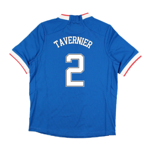 2022-2023 Rangers Home Pro Jersey (Kids) (TAVERNIER 2)