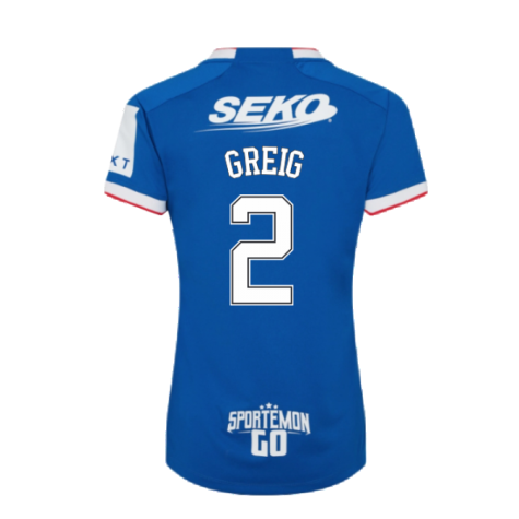 2022-2023 Rangers Home Shirt (Ladies) (GREIG 2)