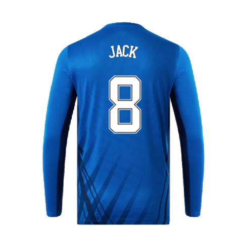 2022-2023 Rangers Long Sleeve Training Tee (Blue) (JACK 8)