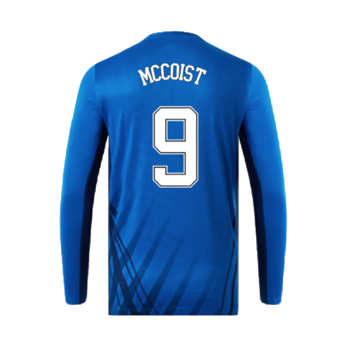 2022-2023 Rangers Long Sleeve Training Tee (Blue) (MCCOIST 9)