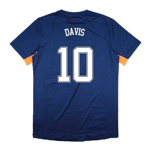 2022-2023 Rangers Match Day Tee (Navy-Orange) (DAVIS 10)