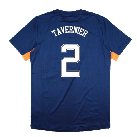 2022-2023 Rangers Match Day Tee (Navy-Orange) (TAVERNIER 2)