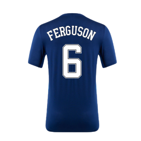 2022-2023 Rangers Matchday Short Sleeve T-Shirt (Navy) (FERGUSON 6)