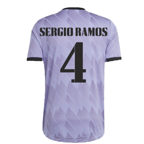 2022-2023 Real Madrid Authentic Away Shirt (SERGIO RAMOS 4)